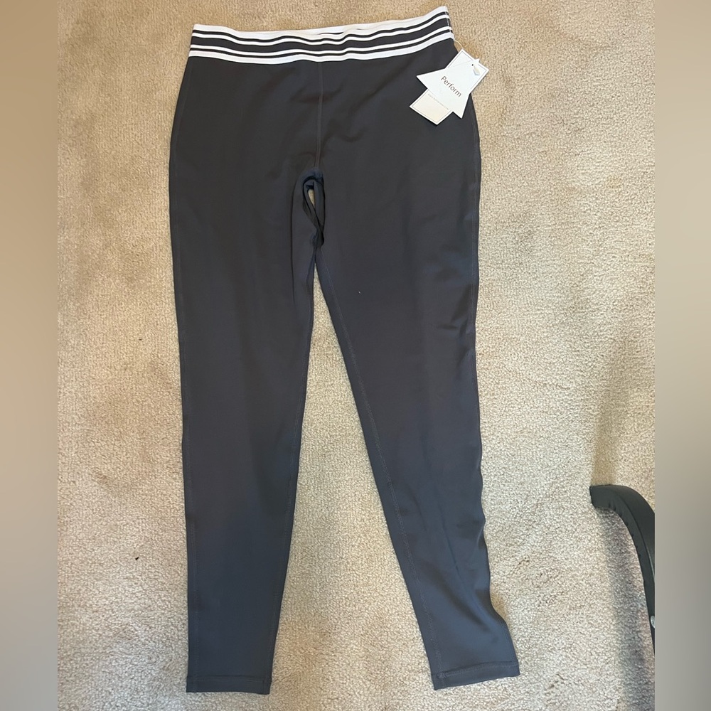 Buff Bunny Collection Leggings with White Stripe